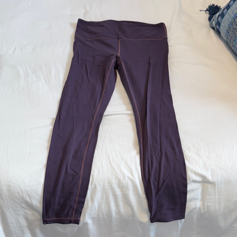 Purple High-Waist Athleta Leggings